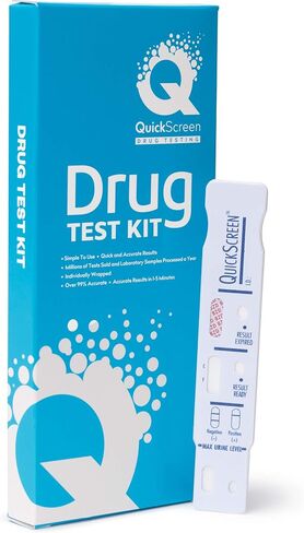 QuickScreen Urine Drug Test Benzodiazepine BZO, 25 in Saudi Arabia