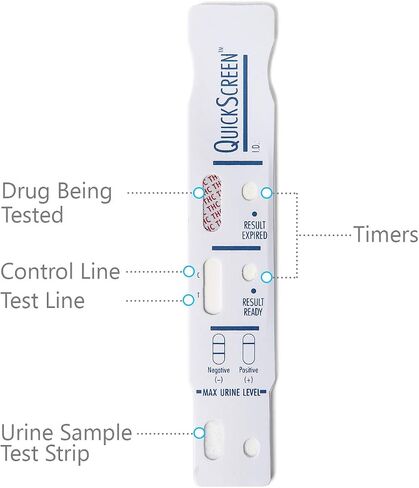 QuickScreen Urine Drug Test Benzodiazepine BZO, 25 in Saudi Arabia