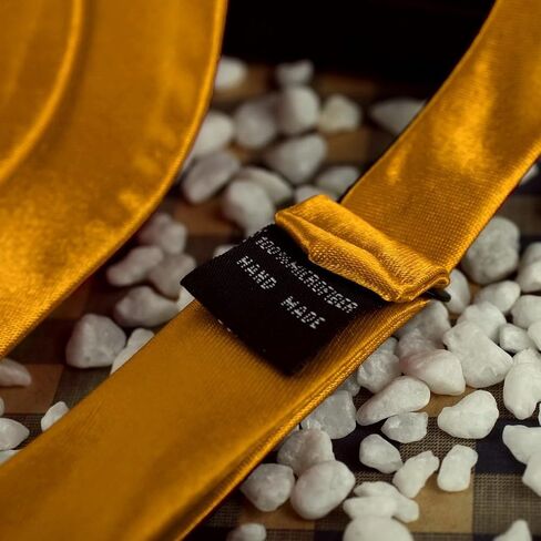 Dan Smith Wedding Solid Bowtie Self Bow Tie Feel Silk Famliy Shirt Self-Tied Bow Tie Pocket-Square Cuff Set in Saudi Arabia