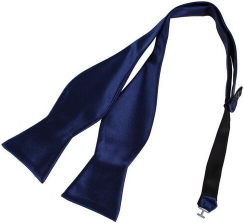 Dan Smith Wedding Solid Bowtie Self Bow Tie Feel Silk Famliy Shirt Self-Tied Bow Tie Pocket-Square Cuff Set in Saudi Arabia