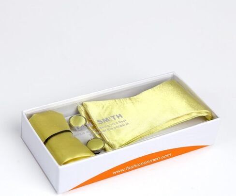 دان سميث الزفاف الصلبة ربطة القوس التعادل الذاتي القوس يشعر الحرير Famliy قميص الذاتي تعادل ربطة القوس فيونكة الجيب مربع الكفة مجموعة in Kuwait