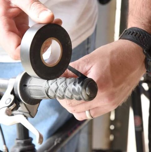 Electrical Tape 3/4" x 66 Feet PVC Electric UL Listed, Flame Retardant, Waterproof, Strong Adhesive PVC Insulation Electrical Tape - 10 Rolls per Pack Brown in Kuwait