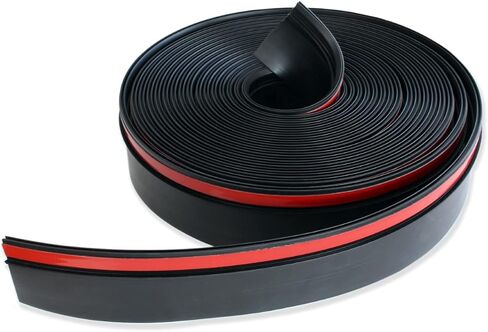 Combo RV Slide Out Black Rubbers | 018-312-EKD & 018-341 EK | 1' x 15/16' x 35' D-Seal Wiper & 1/2' x 2.75' x 35’ Seal Base | Works with Keystone, Forest River (018-312-EKD + 018-341 EK) in Saudi Arabia