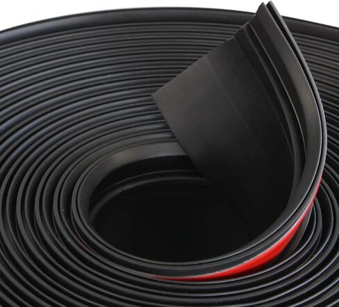 Combo RV Slide Out Black Rubbers | 018-312-EKD & 018-341 EK | 1' x 15/16' x 35' D-Seal Wiper & 1/2' x 2.75' x 35’ Seal Base | Works with Keystone, Forest River (018-312-EKD + 018-341 EK) in Saudi Arabia
