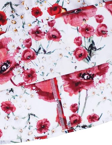 PrinceSasa Floral Cotton Kids Girl Dresses Summer Girls Clothes,1HPDA35,5-6 Years(130) in Saudi Arabia