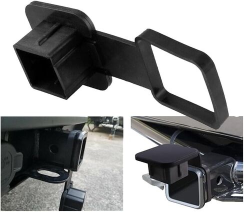 2 بوصة غطاء وصلة المقطورة غطاء الأنبوب غطاء التوصيل المطاط يناسب 2 "أجهزة الاستقبال فئة 3 4 5 متوافق مع تويوتا فورد جيب شيفروليه نيسان دودج رام بورش مرسيدس بولاريس رينجر ATV بولاريس in Kuwait