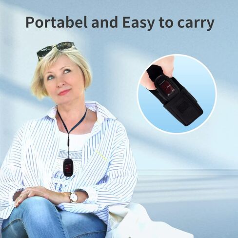 CONTEC CMS50M Pulse Oximeter Fingertip Blood Oxygen Saturation Monitor SpO2 and PR Bar Graph Blood Oxygen, Neck/Wrist Cord LED Display, Black in Saudi Arabia