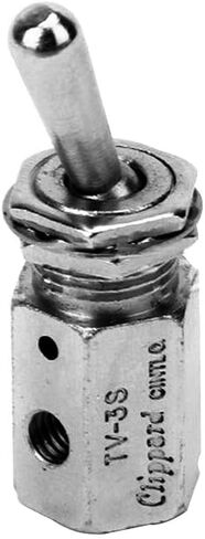 TV-3S Electric Solenoid Air Valve Knob Toggle Value Switch, Pneumatic Mechanical Air Valve 2 Position 3 Way in Saudi Arabia