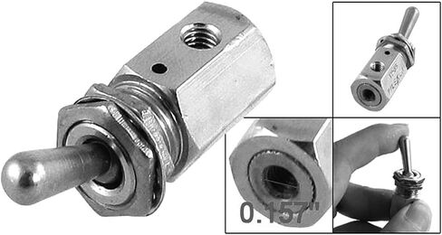 TV-3S Electric Solenoid Air Valve Knob Toggle Value Switch, Pneumatic Mechanical Air Valve 2 Position 3 Way in Saudi Arabia