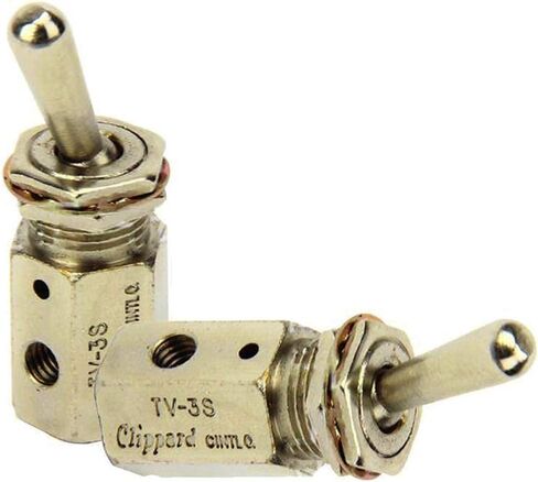 TV-3S Electric Solenoid Air Valve Knob Toggle Value Switch, Pneumatic Mechanical Air Valve 2 Position 3 Way in Saudi Arabia