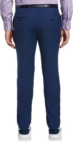 Perry Ellis Men's Very Slim Solid Dress Pant, with Non-iron Fabric, Stretch Pants for Men (Waist Size 29-38) in Saudi Arabia