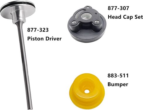 877-323 883-511 877-307 NR83A NR83A2 NR83A2(S) Framing Nailers Plunger Valve, Trigger Valve, Head Cap, Piston Driver and Bumper Kit in Saudi Arabia