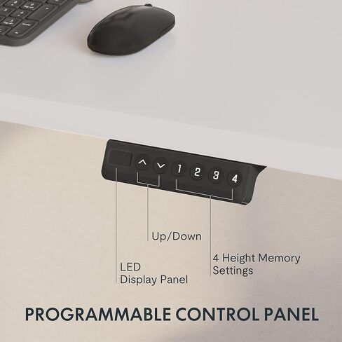 SANODESK محرك مزدوج 3 مراحل كهربائي قابل للتعديل إطار مكتب قائم عالي التحمل 275 رطل للمكتب المنزلي (الإطار الأسود فقط) in Kuwait