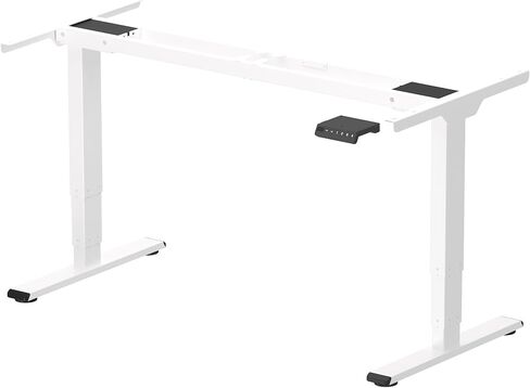 SANODESK محرك مزدوج 3 مراحل كهربائي قابل للتعديل إطار مكتب قائم عالي التحمل 275 رطل للمكتب المنزلي (الإطار الأسود فقط) in Kuwait