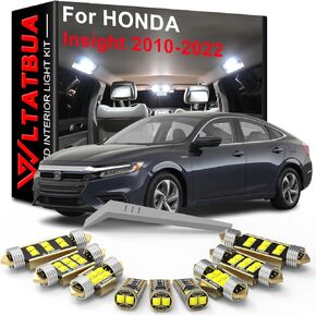 LED Interior Light Kit Package Replacement for HONDA Insight 2010 2011 2012 2013 2014 2015 2016 2017 2018 2019 2020 2021 2022, Super Bright 6000K White Bulbs + Install Tool in Kuwait