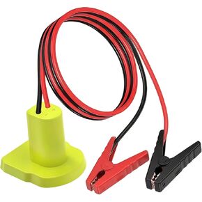 محول كابلات القفز متوافق مع بطارية Ryobi 18 فولت 12AWG 2FT - كابل معزز للطوارئ لبدء تشغيل البطاريات الميتة في السيارات والشاحنات والمركبات الخفيفة in Kuwait