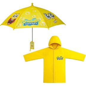 Nickelodeon Kids Umbrella and Slicker, Paw Patrol Toddler Boy Rain Wear Set, for Ages 2-7 in Kuwait
