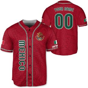 Custom Baseball Jersey, Mexico Baseball Jersey, Mexico Jerseys, Jerseys Mexican in Kuwait