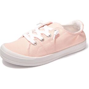 أحذية رياضية نسائية من القماش الكتاني ذات منصة منخفضة من BENEKER أحذية رياضية كلاسيكية سهلة الارتداء مريحة للمشي in Kuwait