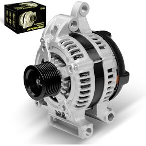Oktiger V8 Upgraded Alternator for Toyota Sequoia 2008-2022 4.6L 5.7L, Tundra 2007-2021 4.6L 5.7L, for Lexus Gx460 2010-2022 4.6L, V8 12V 130A Clockwise 8-Groove Pulley, OE 27060-0S010 in Kuwait