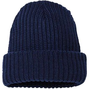 Sportsman 12" Chunky Knit Beanie One Size Navy in Kuwait