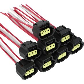 Ignition Coil Connector Plug Wire Harness for Chry 300 Aspen, for RAM 1500 2500 3500, for Jeep Grand Cherokee, for Dodge Charger Challenger Durango Magnum Dakota Replace 5019952aa 8pcs in Kuwait