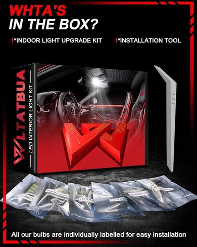 LED Interior Light Kit Package Replacement for HONDA Insight 2010 2011 2012 2013 2014 2015 2016 2017 2018 2019 2020 2021 2022, Super Bright 6000K White Bulbs + Install Tool in Kuwait