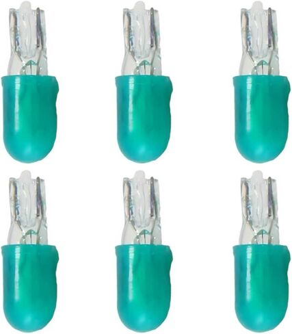 6pcs HVAC Control Lamp/Light Bulbs Fit for Toyota 1991-2003 Replace#90069-98004 90981-11014 EWG203 (Orange) in Kuwait