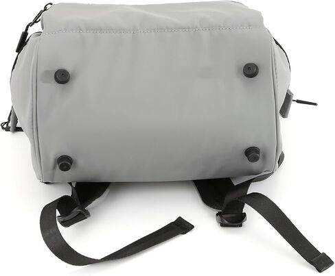 himawari 15.6" Laptop Backpack with USB Port - Waterproof Anti-Theft Nylon Bag for College, Travel & Commute for men & women (Gray, Large) in Kuwait