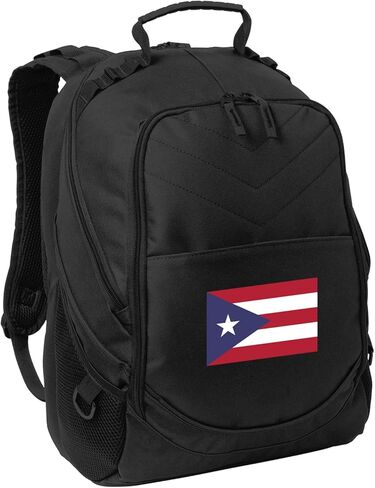 Broad Bay Puerto Rico Flag Backpack Laptop Computer Bag in Kuwait