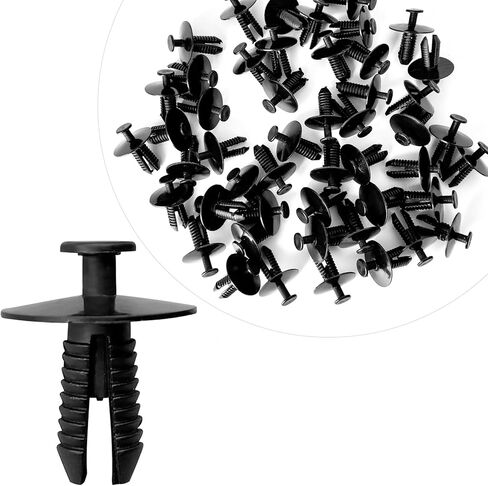 50PCS Bumper Trim Retainer Clips Push-Type Wheelhouse Retainer Clip Rivet Fender Liner Retainer Clip 51118174185 Compatible with BM 3 5 7 Series in Kuwait