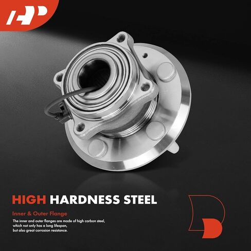 A-Premium 2 x Rear Wheel Bearing and Hub Assembly with ABS & 5-Lug Compatible with Chevrolet Equinox 2010-2017, GMC Terrain 2010-2017 in Saudi Arabia