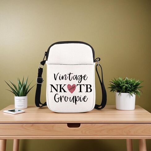 Boy Group Gift Music Band Fan Gift Vintage Groupie Crossbody Bag Celebrity Present for Music Lovers in Saudi Arabia