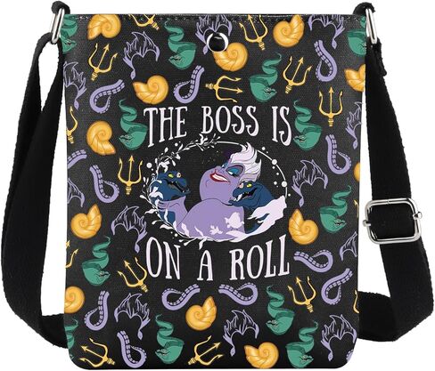 G2TUP Sea Witch Crossbody Bag The Sea Witches Gift Villains Witch Gifts The Boss Is On A Roll Shoulder Bag in Saudi Arabia