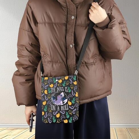 G2TUP Sea Witch Crossbody Bag The Sea Witches Gift Villains Witch Gifts The Boss Is On A Roll Shoulder Bag in Saudi Arabia