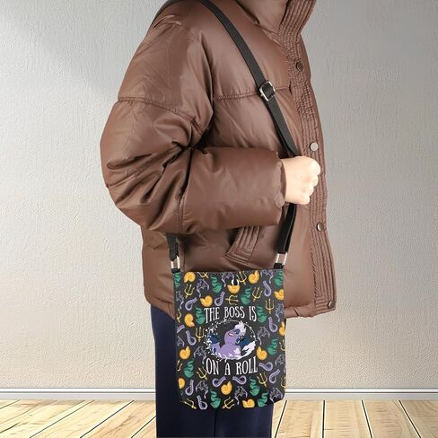 G2TUP Sea Witch Crossbody Bag The Sea Witches Gift Villains Witch Gifts The Boss Is On A Roll Shoulder Bag in Saudi Arabia