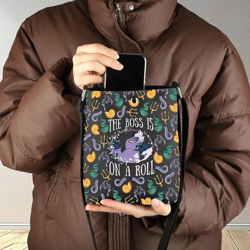 G2TUP Sea Witch Crossbody Bag The Sea Witches Gift Villains Witch Gifts The Boss Is On A Roll Shoulder Bag in Saudi Arabia
