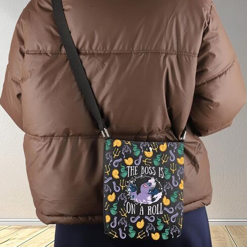 G2TUP Sea Witch Crossbody Bag The Sea Witches Gift Villains Witch Gifts The Boss Is On A Roll Shoulder Bag in Saudi Arabia