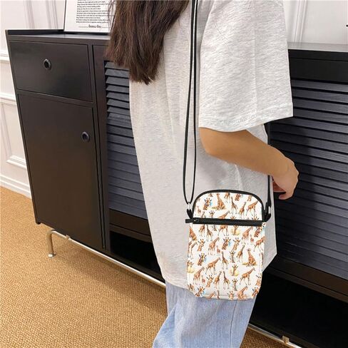 Funny Giraffe Gift for Giraffe Lover Giraffes Are Awesome I'm Awesome Therefore I'm A Giraffe Crossbody Bag Animal Lover Gift in Saudi Arabia