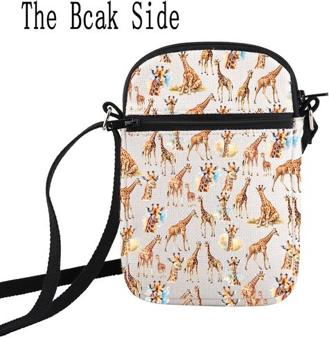 Funny Giraffe Gift for Giraffe Lover Giraffes Are Awesome I'm Awesome Therefore I'm A Giraffe Crossbody Bag Animal Lover Gift in Saudi Arabia