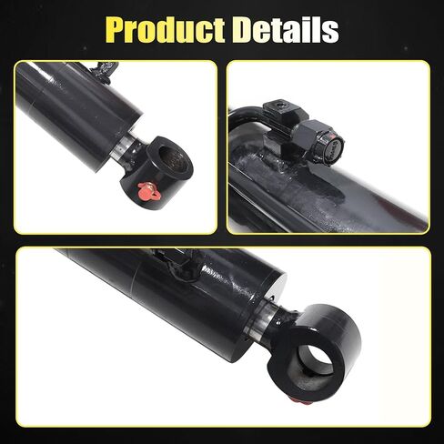 FZJDSD 7212595 Hydraulic Grapple Cylinder Compatible with T650 S650 S630 S750 T770 T630 Skid Steer Loader Bobcat Heavy Duty Loader, Black in Saudi Arabia