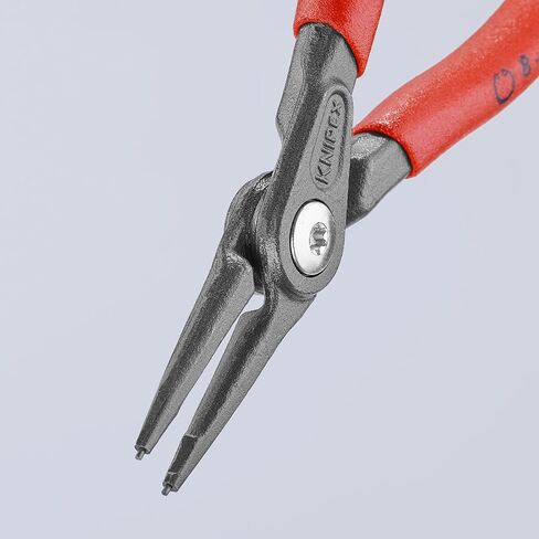 KNIPEX - 48 11 J0 Tools - Precision Circlip Pliers, Internal, Straight, 5/16"-1/2" Bore Dia. (4811J0) in Saudi Arabia