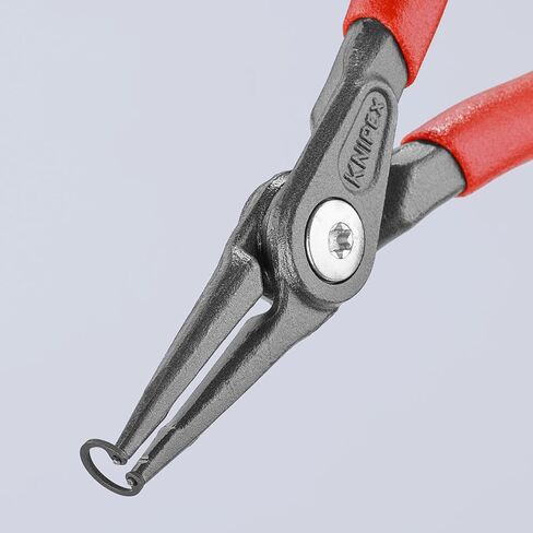 KNIPEX - 48 11 J0 Tools - Precision Circlip Pliers, Internal, Straight, 5/16"-1/2" Bore Dia. (4811J0) in Saudi Arabia