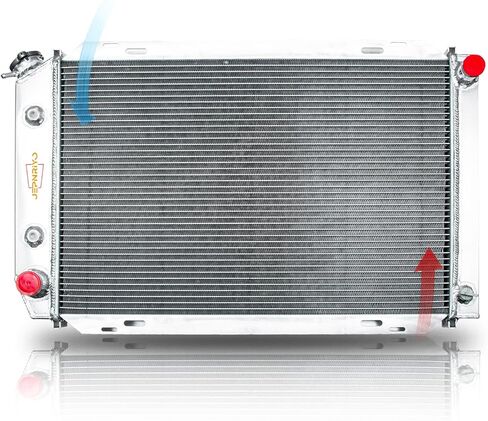 3 Row Car Radiator Replacement for Ford Mustang LX GT SVT 5.0L V8 AT CC138 1979-1993 Aluminum Radiators for Ford Radiator for Mustang Radiador 1980 1981 1982 83 84 85 86 87 88 89 90 91 92 in Kuwait