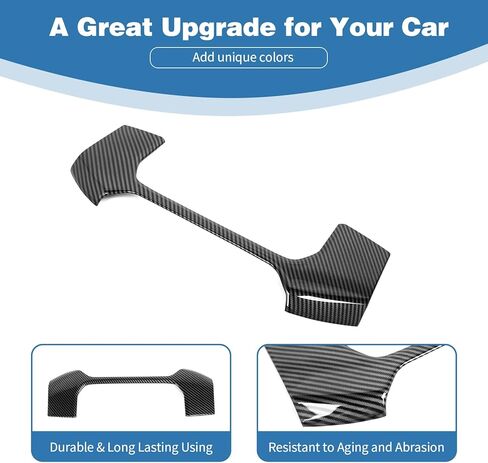 for RAM TRX Center Dash Storage Tray Trim Cover Carbon Fiber for Dodge RAM TRX 2018+ ABS Interior Accessories in Saudi Arabia
