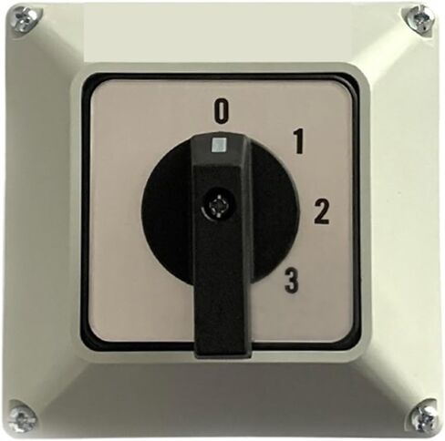 1PCS SZW26/LW26-63 63A 660V 0-4.4 5 Positions 16 Terminals Rotary Power Switching Control Switch With Main Exterior Box in Kuwait