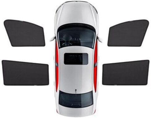 Car Window Sun Shade for Porsche Panamera 4 2014-2024,Magnetic Car Side Window Sunshade Blocks Harmful UV Rays and for Privacy,A/2 Front-Window in Saudi Arabia