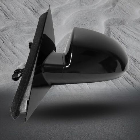 PM Auto Left Driver Side Power Non-Folding View Mirror Chrome/Flat Black Smooth 6H3P For 2014-2016 Chevrolet Impala Limited in Saudi Arabia