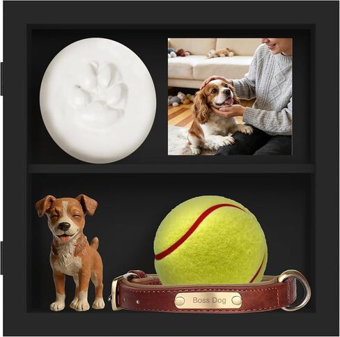 An&He Large Shadow Box, Wall Mounted Memorabilia Solid Wood & PS Display Case, Shadow Box Picture Frame, Flag Shadow Box, DIY Shadow Box with Black Plush Lining, 22x30 inches, 1PCS in Saudi Arabia