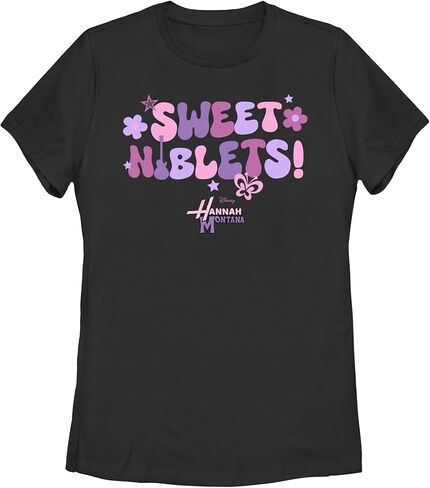 Disney Women's Hannah Montana Sweet Niblets T-Shirt in Saudi Arabia
